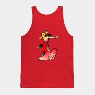 Elegant Dancers Tank Top